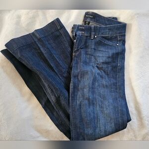 White House Black Market Men's Dark Blue Slim Jeans